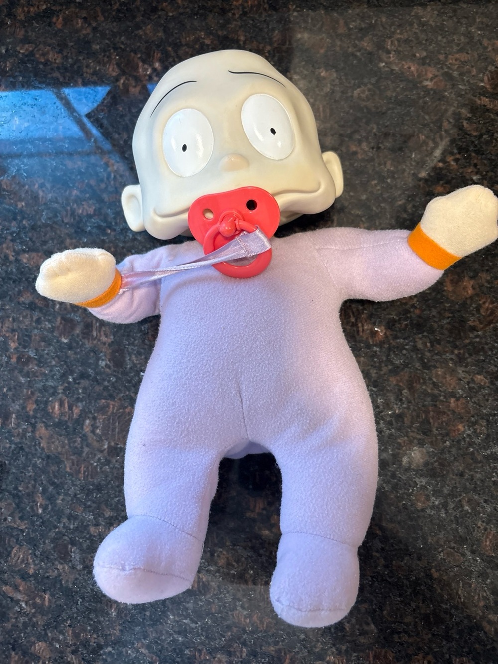 Rugrats Baby Dil Pickles Doll Mattel Nickelodeon Plush Toy NOT Working For Parts